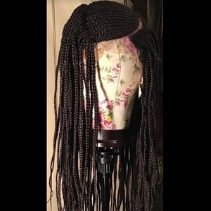 30inch full lace braided wig